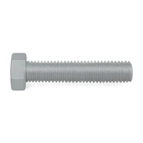 Болт с полной резьбой оцинкованный 10,9 М8х50 мм