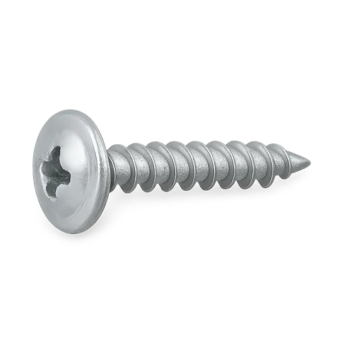 Саморез с прессшайбой острый 4,2х75 мм оцинкованный