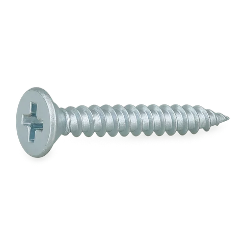 Саморез универсальный белый цинк 2,5х16 мм