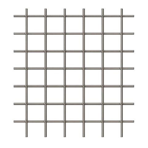 Сетка стальная сварная 6х0,6 мм оцинкованная